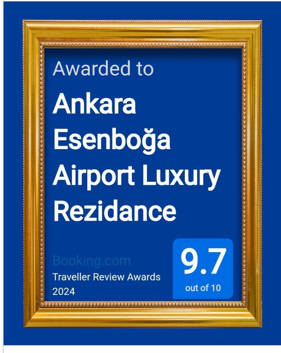 Апарт отель Ankara Esenboga Airport Luxury Rezidance Экстерьер фото